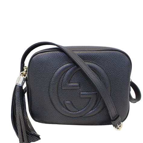 gucci crossbody purse black|gucci crossbody purse sale.